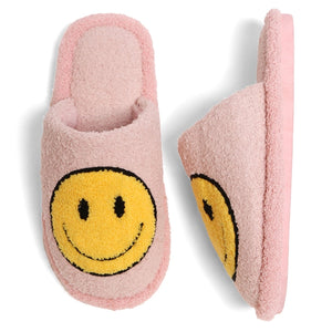 Winter Luxury Soft Happy Face Slipper