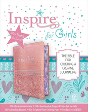 Load image into Gallery viewer, Inspire Bible for Girls NLT

