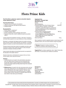 Flora Prime Kids Probiotic
